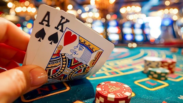 Live casino dealer and sports betting interface